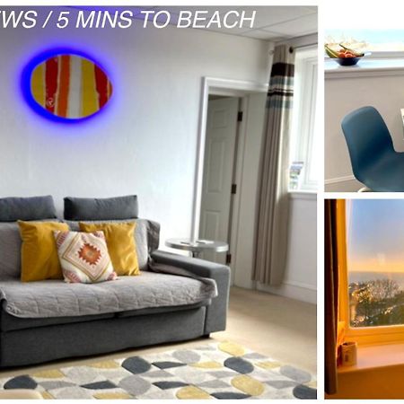Sea View Family Stay By Beach Gym & Parking Bournemouth Exterior foto