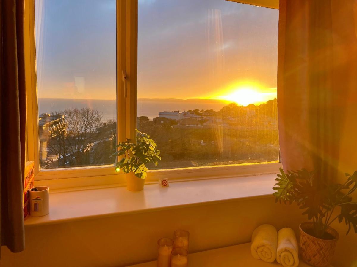 Sea View Family Stay By Beach Gym & Parking Bournemouth Exterior foto